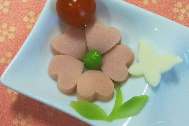 お弁当に ふっくらかわいいピンクのお花 レシピ 作り方 By 夏海 空良 クックパッド 簡単おいしいみんなのレシピが354万品
