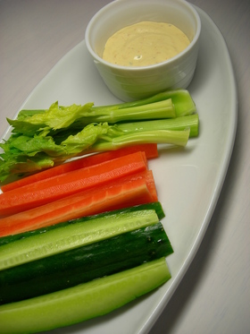 野菜スティック☆みそマヨソース