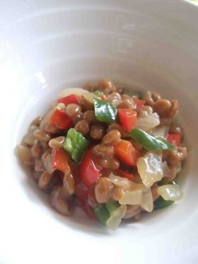 たくさん野菜を食べれる納豆