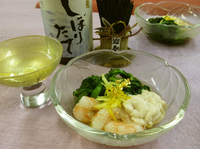 金沢春菊の酢の物の写真
