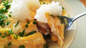 おせち料理救済☆筑前煮で和風オムライス