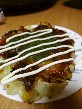 完全版!卵なしでもお好み焼き!