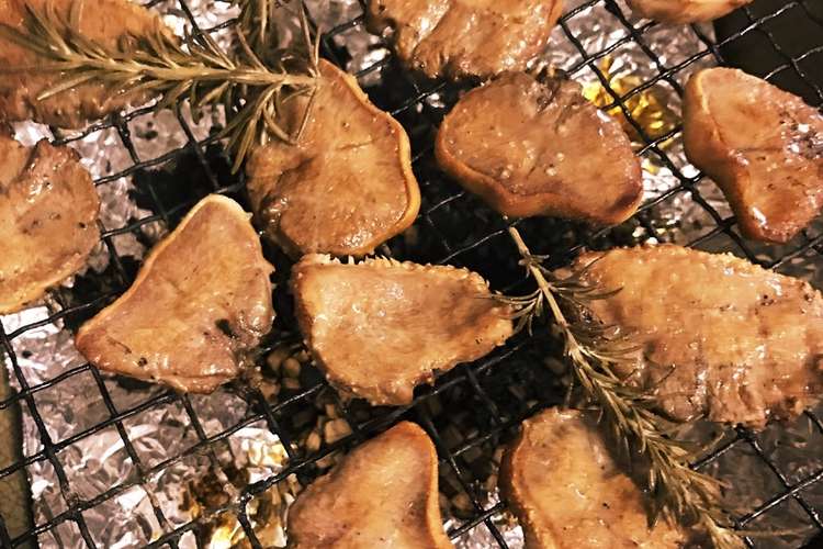 お手軽に 豚たんスモーク レシピ 作り方 By ワンダー クックパッド