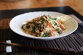 沖縄料理 薬膳 そうめんチャンプルー