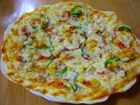 イースト無し☆クリスピーピザ