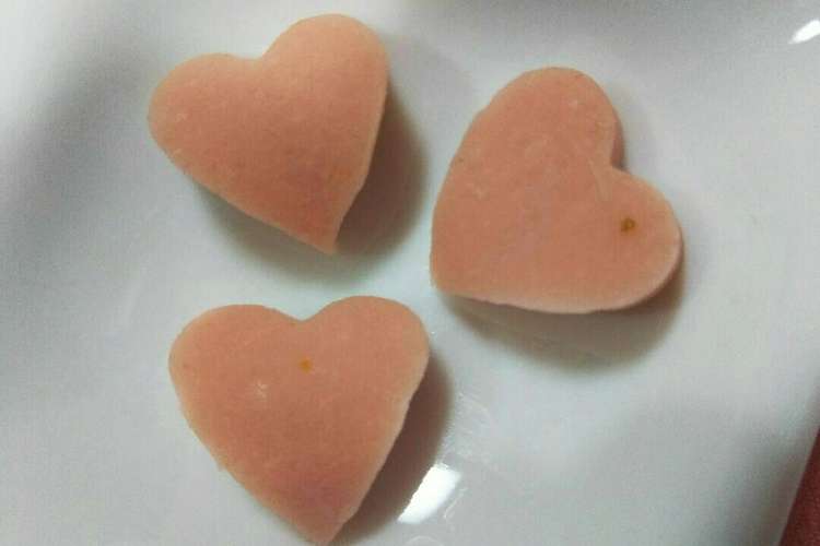 ハートの型抜きがないときの代用法 レシピ 作り方 By 夏海 空良 クックパッド 簡単おいしいみんなのレシピが376万品