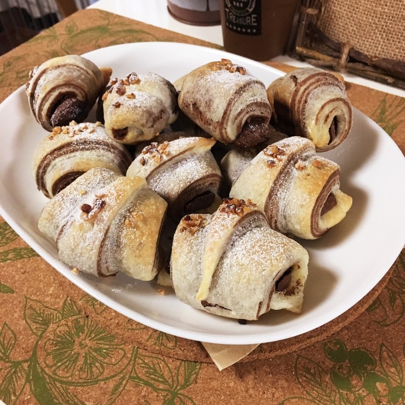 みんなが作ってる チョコクロワッサン ホットケーキミックスのレシピ クックパッド 簡単おいしいみんなのレシピが350万品