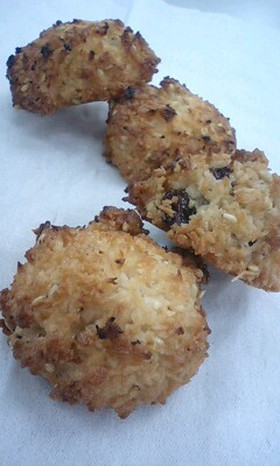 卵白消費✿30分でココナッツクッキー