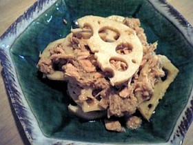 カレー風味のれんこんキンピラ