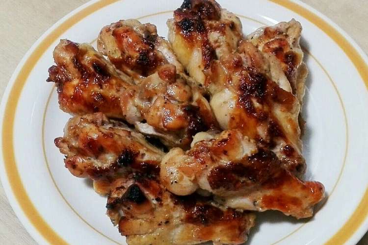 鶏手羽元の香味焼き 魚焼きグリルで レシピ 作り方 By Natsumi510 クックパッド