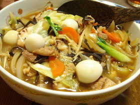 「料理のための清酒」の八宝菜