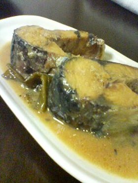 骨まで食べる鯖の味噌煮(圧力鍋使用)