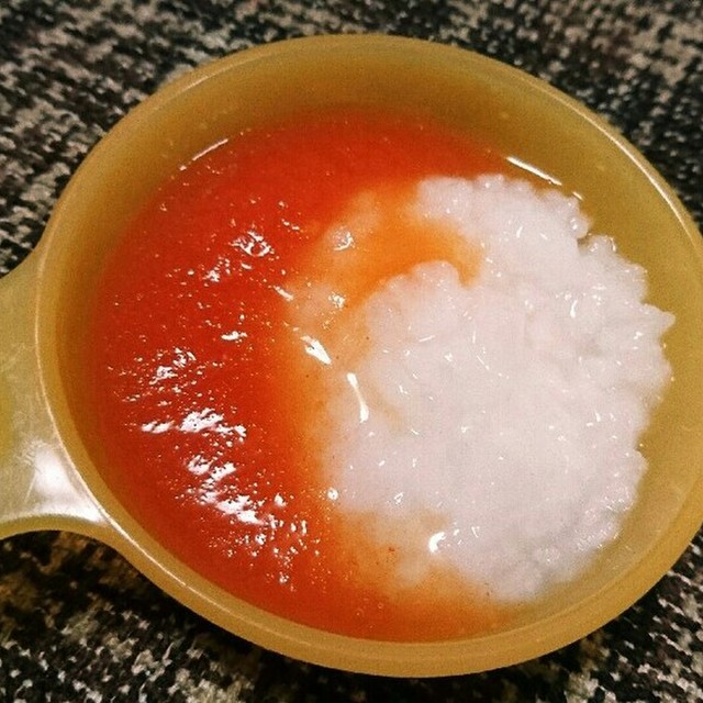 離乳食 初期 レンジで簡単 トマト レシピ 作り方 By いいともの台所 クックパッド 簡単おいしいみんなのレシピが360万品