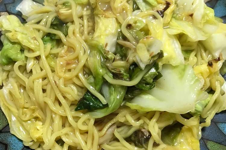 焼きそば キャベツ あんかけ