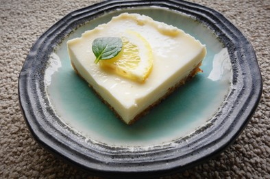 低糖質☆レアヨーグルトチーズケーキの写真