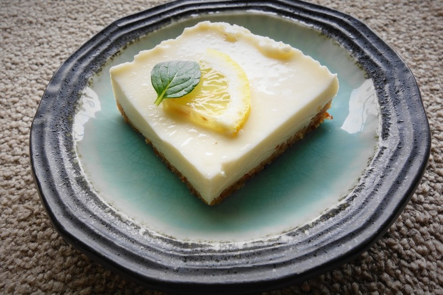 低糖質☆レアヨーグルトチーズケーキの画像