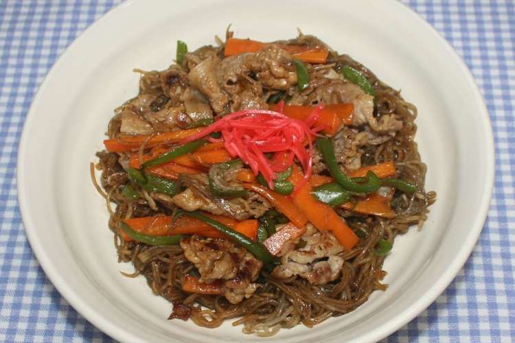 ドライベジ麺 乾燥じゃがいも麺で焼きそば レシピ 作り方 By ウミダスジャパン クックパッド