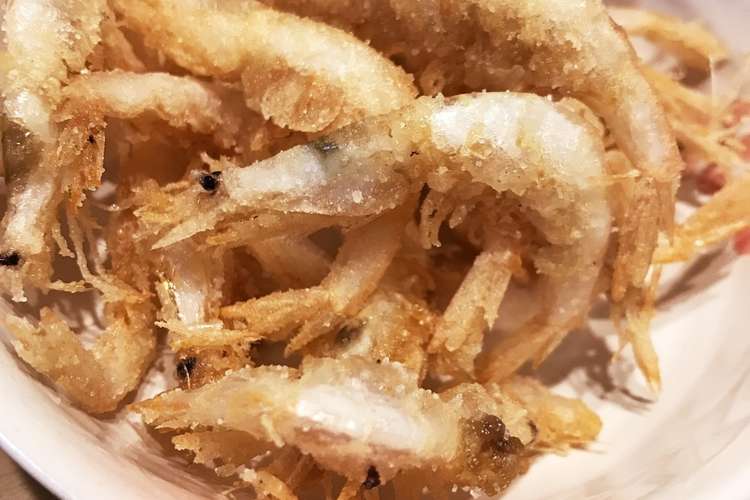 サクサク白えびの唐揚げ レシピ 作り方 By すーちゃん クックパッド 簡単おいしいみんなのレシピが350万品