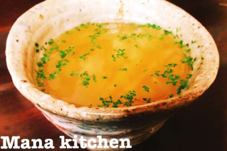 簡単 基本の超簡単即席オニオンスープ レシピ 作り方 By 真奈 クックパッド 簡単おいしいみんなのレシピが355万品