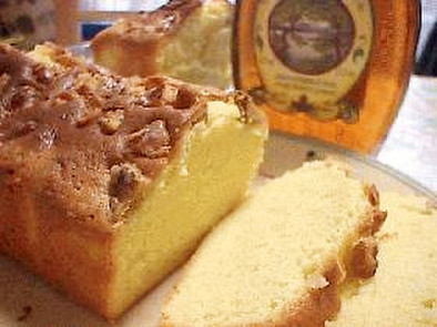 メープルウォールナッツパウンドケーキの写真
