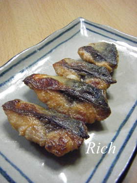 サバのからし醤油焼き♪