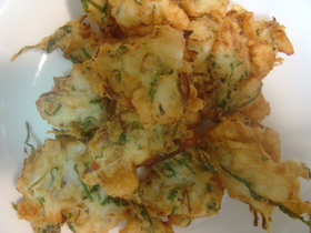 シソ・みょうが・しょうがふわふわ揚げ
