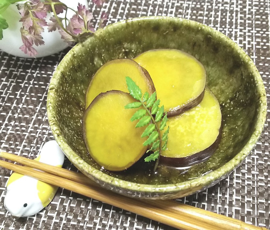 薩摩芋の甘露煮の画像