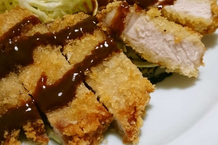 卵なし 少ない油でサクサクとんかつ レシピ 作り方 By たったふたりのｒ クックパッド 簡単おいしいみんなのレシピが355万品