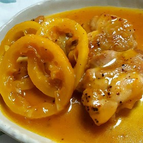 チキンソテー★オレンジソース