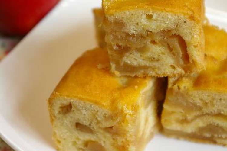 キャラメル林檎たっぷりケーキ レシピ 作り方 By まりも１０１６ クックパッド 簡単おいしいみんなのレシピが350万品