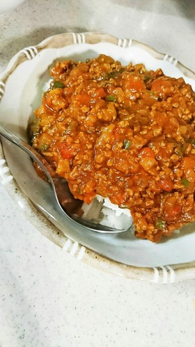市販のカレールーで簡単キーマカレー