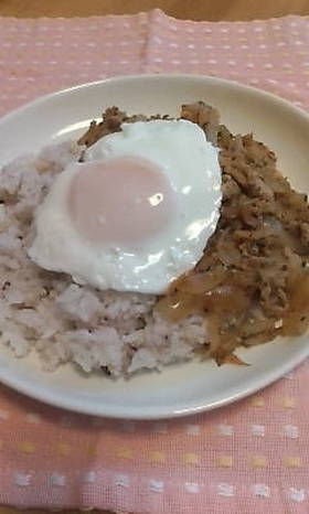 豚キムチ丼