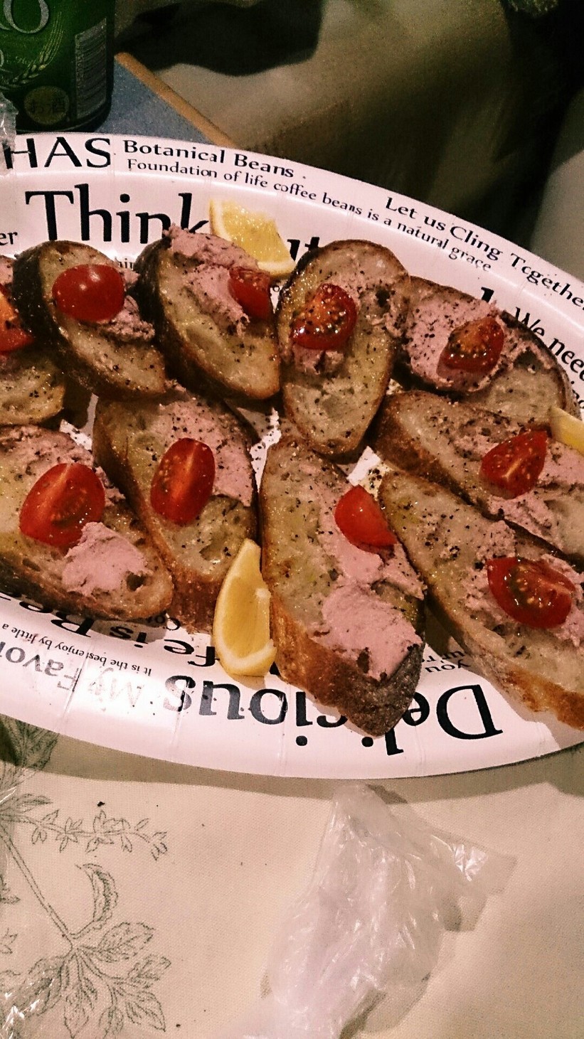 オードブル★レバーペーストオンバケット by ゆうゆうまりまり 【クックパッド】 簡単おいしいみんなのレシピが395万品