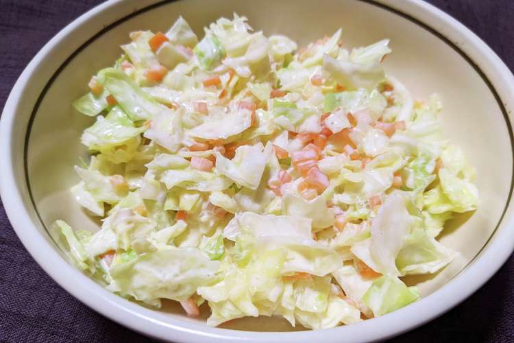 ケンタッキー風コールスローサラダ レシピ 作り方 By うさこのおうち クックパッド 簡単おいしいみんなのレシピが352万品
