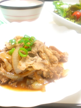 5分で1品。簡単美味!豚こましょうが焼き