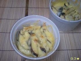なすとじゃがいもとチーズのせ♪