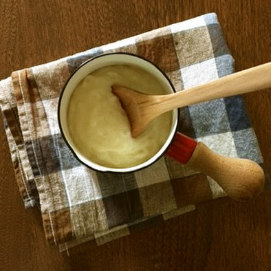 発酵ライスミルクのベシャメルソースの写真