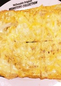チーズと卵のガレット風焼き