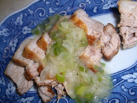 さっぱり塩ダレで豚角煮