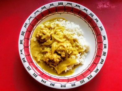 【デンマーク】ミートボール入りカレーの写真