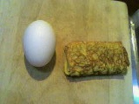卵一つで玉子焼き(お弁当用)