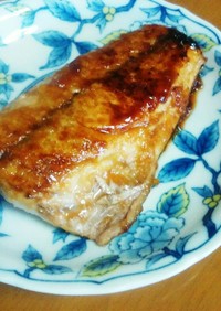 鯖の照り焼き(減塩レシピ）