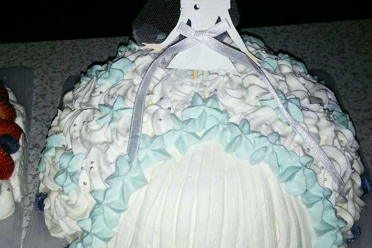 シンデレラ ドレス ケーキ レシピ 作り方 By まいたんさん クックパッド 簡単おいしいみんなのレシピが350万品