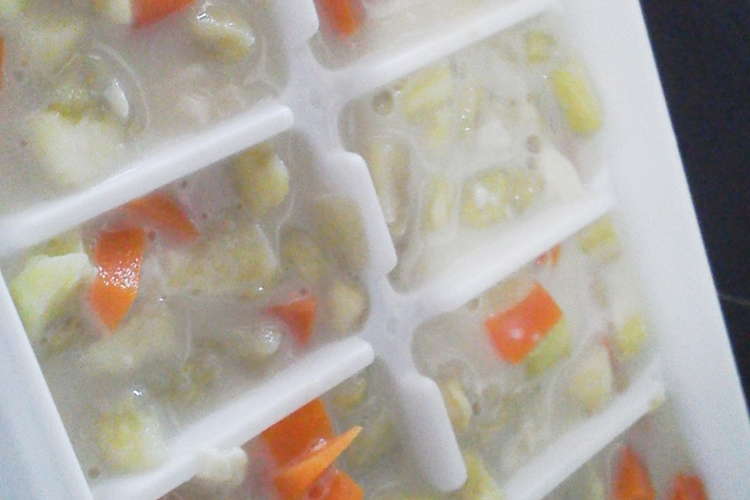 離乳食 中期 茄子と人参の豆乳煮 レシピ 作り方 By クックho3j0h クックパッド 簡単おいしいみんなのレシピが360万品