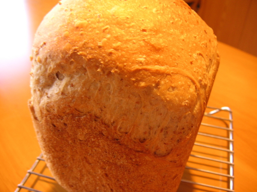 グラハム粉と豆乳のパンの画像