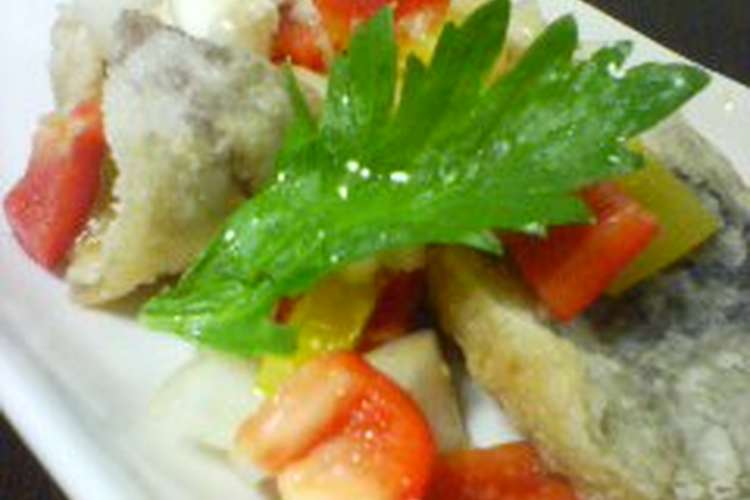 鯵のエスカベッシュ レシピ 作り方 By ひろくんとあきちゃん クックパッド 簡単おいしいみんなのレシピが353万品