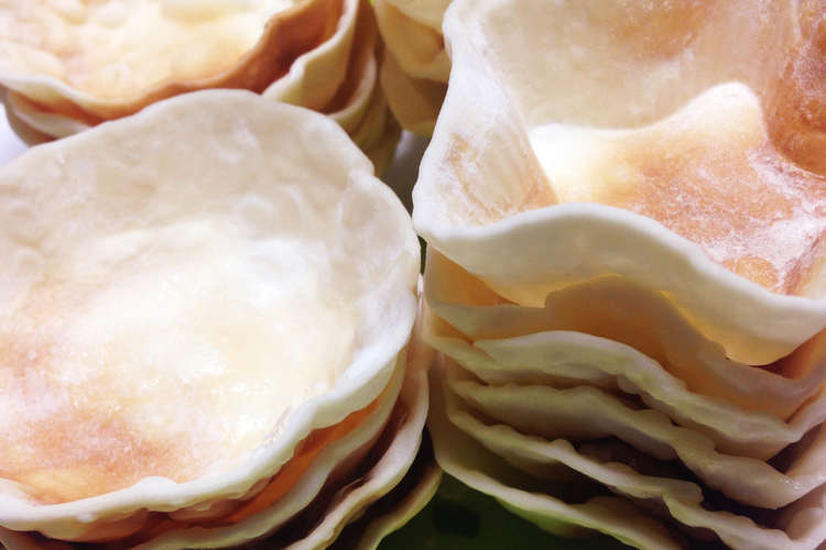 食べられるカップ パーティーに最適 レシピ 作り方 By けつよ クックパッド 簡単おいしいみんなのレシピが359万品