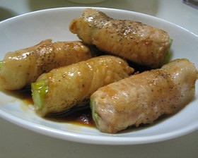 簡単おいしい☆アスパラの豚巻き♪