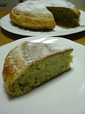 フライパンでバナナケーキ♪