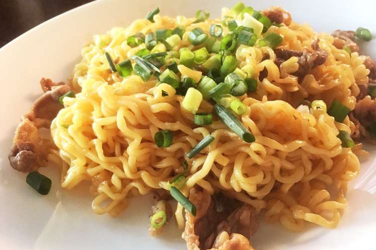 ごきげんうまい 焼きラーメン うどんも レシピ 作り方 By ごきげんうまい クックパッド